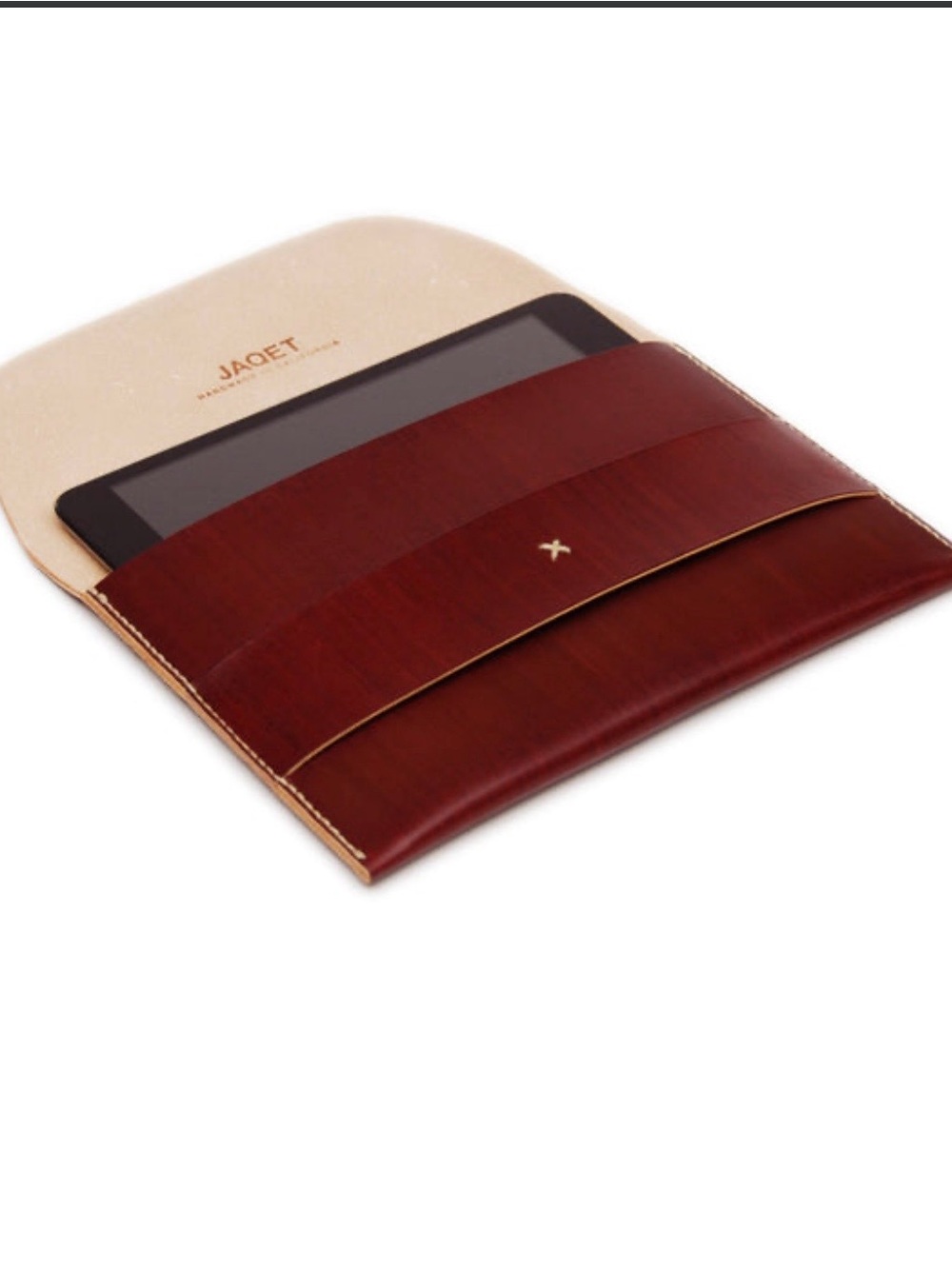 Brown Leather Tablet Sleeve - Premium Men’s Sleeve